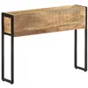 Image de vidaXL Jardinière 90x20x68 cm Bois de manguier brut321938