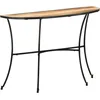 Image de vidaXL Vidaxl Table D'appoint 110x40x77 Cm Bois De Manguier Massif
