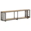 Image de vidaXL Meuble TV 150x30x40 cm Bois massif de manguier