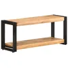 Image de vidaXL Meuble TV 90x30x40 cm Bois d'acacia solide