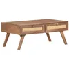 Image de vidaXL Table basse 100x60x40 cm Bois de manguier massif