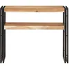 Image de vidaXL Vidaxl Table Console 90x30x75 Cm Bois D'acacia Massif