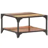 Image de vidaXL Table basse 60x60x35 cm Bois de récupération massif321795