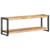 Image de vidaXL Meuble TV 120x30x40 cm Bois de manguier brut320679