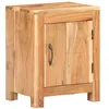 Image de vidaXL Table de chevet 40x30x50 cm Bois d'acacia massif
