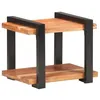 Image de vidaXL Table de chevet 50x40x40 cm Bois d'acacia massif