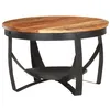 Image de vidaXL Table basse Ø68x43 cm Bois d'acacia solide320795