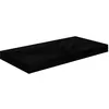 Image de vidaXL Étagère murale flottante Noir brillant 50x23x3,8 cm MDF323766