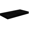 Image de vidaXL vidaXL Étagère murale flottante Noir brillant 50x23x3,8 cm MDF