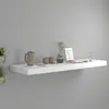 Image de vidaXL Étagère flottante murale blanc 80x23,5x3,8 cm MDF323814