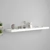 Image de vidaXL Étagère murale flottante blanc 120x23,5x3,8 cm MDF323820