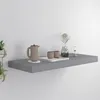 Image de vidaXL Étagère murale flottante gris 60x23,5x3,8 cm MDF323853