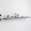 Image de vidaXL Étagère murale flottante gris 120x23,5x3,8 cm MDF