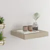 Image de vidaXL Étagère flottante murale chêne 23x23,5x3,8 cm MDF