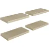 Image de vidaXL vidaXL Étagères murales flottantes 4 pcs Chêne 50x23x3,8 cm MDF