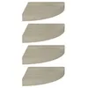 Image de Vidaxl ?TagÂ¿Â¿Res D'angle Flottantes 4 Pcs ChÂ¿Âºne 25x25x3,8 Cm Mdf