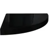 Image de vidaXL 323910 Floating Corner Shelf High Gloss Black 35x35x3,8 Cm Mdf Vidaxl