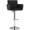 Image de vidaXL Vidaxl Tabourets De Bar Lot De 2 Noir Similicuir