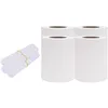 Image de vidaXL vidaXL Écrans d'intimité de jardin 4 pcs PVC 35x0,19 m Blanc