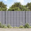 Image de vidaXL Écrans d'intimité de jardin 4 pcs PVC 35x0,19 m Gris clair mat147872