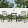 Image de vidaXL Chaises de jardin lot de 2 noir 58x59x85,5 cm Rotin PVC312173