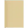 Image de vidaXL Vidaxl Tapis De Tente Beige 250x200 Cm Pehd