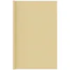 Image de vidaXL Vidaxl Tapis De Tente 300x500 Cm Beige