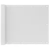 Image de vidaXL Écran de balcon Blanc 75x500 cm PEHD310862
