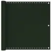 Image de vidaXL Écran de balcon Vert foncé 90x300 cm PEHD