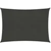 Image de Vidaxl Voile D'ombrage 160 G/MÂ² Anthracite 6x7 M Pehd