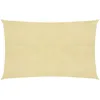Image de vidaXL Vidaxl Voile D'ombrage 160 G/M² Beige 3x5 M Pehd