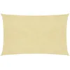Image de vidaXL Vidaxl Voile D'ombrage 160 G/M² Beige 3x6 M Pehd