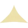 Image de vidaXL Vidaxl Voile D'ombrage 160 G/M² Beige 3x3x3 M Pehd