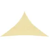 Image de Vidaxl Voile D'ombrage 160 G/MÂ² Marron 3,5x3,5x4,9 M Pehd