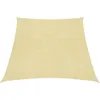 Image de vidaXL Vidaxl Voile D'ombrage 160 G/M² Beige 3/4x2 M Pehd