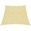 Image de Vidaxl Voile D'ombrage 160 G/MÂ² Beige 3/4x3 M Pehd