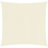Image de Vidaxl Voile D'ombrage 160 G/MÂ² CrÃ¨me 7x7 M Pehd