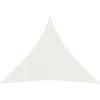 Image de Vidaxl Voile D'ombrage 160 G/MÂ² Blanc 3x3x3 M Pehd