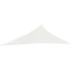 Image de vidaXL Vidaxl Voile D'ombrage 160 G/M² Blanc 3x4x5 M Pehd