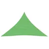 Image de Vidaxl Voile D'ombrage 160 G/MÂ² Vert Clair 3x3x4,2 M Pehd