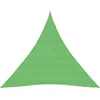 Image de Vidaxl Voile D'ombrage 160 G/MÂ² Vert Clair 4,5x4,5x4,5 M Pehd