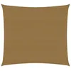 Image de Vidaxl Voile D'ombrage 160 G/MÂ² Taupe 4,5x4,5 M Pehd
