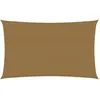 Image de Vidaxl Voile D'ombrage 160 G/MÂ² Taupe 2x4,5 M Pehd