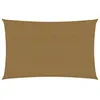 Image de Vidaxl Voile D'ombrage 160 G/MÂ² Taupe 2,5x4,5 M Pehd