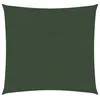 Image de Vidaxl Voile D'ombrage 160 G/MÂ² Vert FoncÃ© 2x2 M Pehd