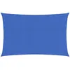 Image de Vidaxl Voile D'ombrage 160 G/MÂ² Rectangulaire Bleu 3x6 M Pehd