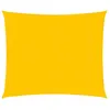 Image de Vidaxl Voile D'ombrage 160 G/MÂ² CarrÃ© Jaune 4x4 M Pehd