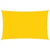 Image de Vidaxl Voile D'ombrage 160 G/MÂ² Rectangulaire Jaune 4x6 M Pehd