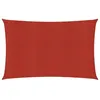 Image de Vidaxl Voile D'ombrage 160 G/M? Rouge 2,5x4,5 M Pehd