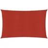 Image de vidaXL Vidaxl Voile D'ombrage 160 G/M² Rouge 3x6 M Pehd